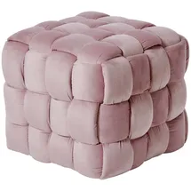Jahnke Hocker WEB ART S Samt 50 x 43 x 50 cm Rosa