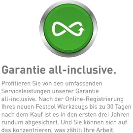Festool DWC 18-4500- Basic 4.0 Basic Akku-Trockenbauschrauber inkl. Koffer + Akku 4.0Ah (577056)