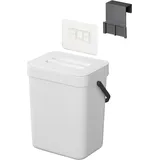 PRO PLUS Abfalleimer 3 l Weiß