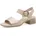 Blockabsatz-Sandaletten Beige 40
