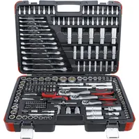 BGS Steckschlüssel-Satz 216-tlg. 6,3 mm (1/4") / 10 mm (3/8") / 12,5 mm (1/2")