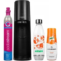 Sodastream Wassersprudler TERRA schwarz + Sirup Mirinda 440ml
