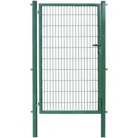 Arvotec Zauneinzeltür 120 x 200 cm Grün/Metall