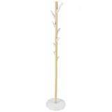 Wenko Finja Garderobenständer 36x180x36 cm Beige