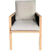 Greemotion Monaco Gartensessel 72 x 59 x 86 cm braun/beige wetterfest