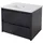 Mendler HWC-B19 Möbelwaschtisch 80 x 50 cm schwarz (57631)