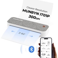  MUNBYN Bluetooth tragbarer Thermodrucker Unterstützt 