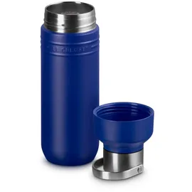 Le Creuset Trinkflasche blau 0,5 l