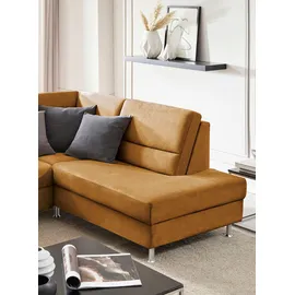 CALIZZA INTERIORS »Onyx L-Form«, Ottomane links oder rechts, wahlweise mit Bettfunktion, Breite 257 cm