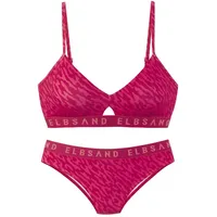 ELBSAND Bustier-Bikini Damen Rot 42 Cup C/D