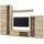 ax living Wohnwand, Sonoma Eiche Wohnzimmerschrank 270 cm,