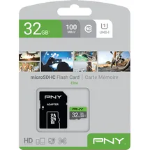 PNY - microSDHC-Speicherkarte 32GB, Elite