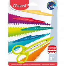 Maped - Konturen-Scheren-Set CREA CUT, 1x Scheren-Gestell + 5x Motiv-Klingen