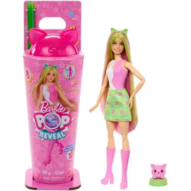 Barbie Pop Reveal Shakes Serie - Accessoires, duftende helle Häschen-Modepuppe