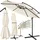 Kingsleeve Sonnenschirm Ø 330 cm Creme
