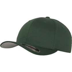 Flexfit® Wooly Combed Bacecap mit Flexband für eine optimale Passform, spruce, 2XL