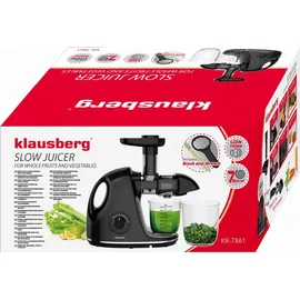 Klausberg KB-7861 Slow Juicer schwarz