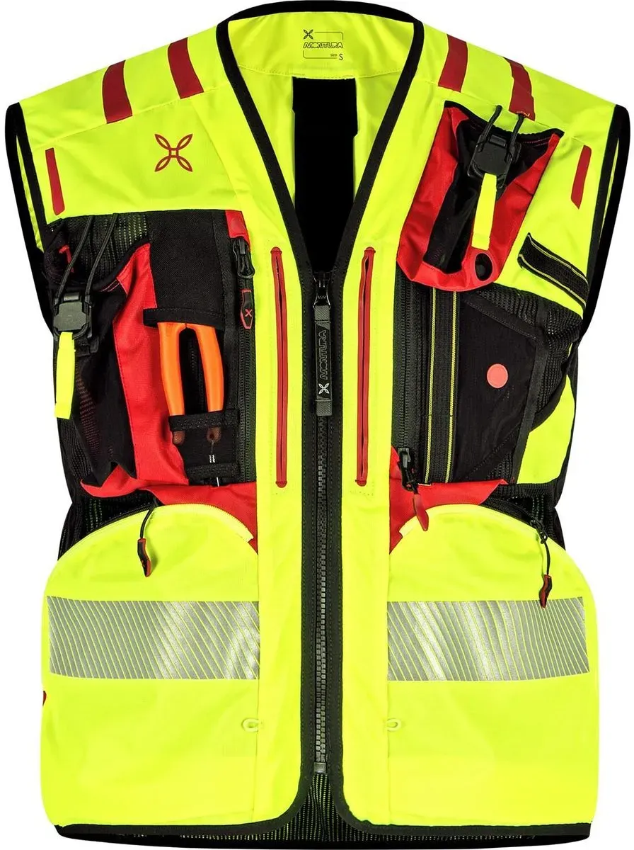 Montura Operator EVO 4 Vest giallo fluo/rosso (70F10) M