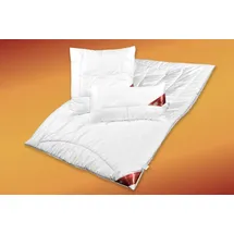 Garanta Kamelhaar-Duo-Warm-Steppbett Stärke Duo-Warm Größe 155x200 Bezug: 100% Baumwolle / Füllung: 100% Kamelhaar - Weiß