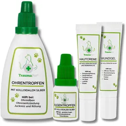 TraumaPet Must-have-Set mit kolloidalem Silber für Hunde und Katzen Kombipackung 1 Pk