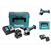 Makita DGA452RMJ inkl. 2 x 4,0 Ah + Makpac