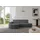 altdecor Eckcouch Cord mit Schlaffunktion 2-Sitzer Dunkelgrau