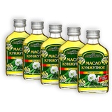 Sesamöl 5 x 100 ml kaltgepresst ungefiltert Sesamum indicum Масло кунжутовое