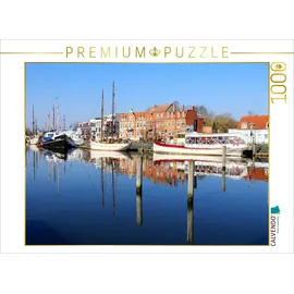 Calvendo Verlag GmbH CALVENDO Puzzle Greifswald - Museumshafen am Ryck 1000 Teile Lege-Größe 64x48cm Foto-Puzzle für glückliche Stunden