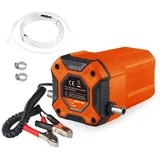 EAFCSZ 12V 60W Ölabsaugpumpe, Absaugpumpe, Ölpumpenextraktor, Dieselpumpe Kraftstoffpumpen, Ölabsaugpumpe Elektrisch, Diesel Absaugpumpe, Ölwechselpumpe für Auto & Motorrad, Boot, LKW, Wohnmobil, ATV