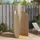 vidaXL Gartendusche beige 100x100x241,5 cm