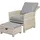 Primaster Loungesessel Tulum 1 Sessel 70 x 80 x 90 cm beige