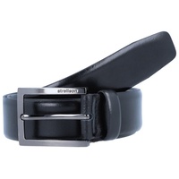 Strellson Premium Gürtel Leder schwarz 115 cm