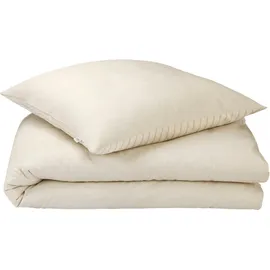Schöner Wohnen Heritage Gestreift Grau 155 x 220 cm + 2 x 80 x 80 cm