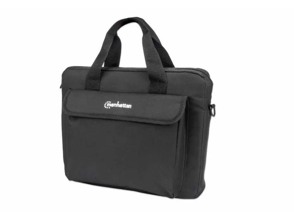 MANHATTAN Notebook Tasche London Top Load geeignet fuer die meisten Notebooks bis zu 31,75cm 12,5Zoll schwarz