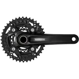 Shimano FC-MT500 10-f.,40/30/22Z,175mm,sw,o.KSS,Festachse
