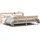 vidaXL Massivholzbett 180 x 200 cm Beige