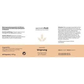 CBD Vital Spermidinplus Ursprung Kapseln