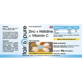 Fair & Pure Zink + Histidin + Vitamin C Kapseln 120 St.
