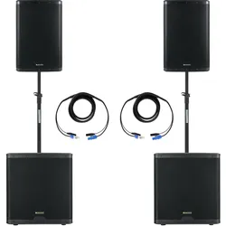 Pronomic Powerstage Concert 1815 2.2 Aktive PA-Anlage 2600 Watt