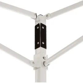 TOOLPORT Faltpavillon Economy 3 x 4,5 m inkl. 4 Seitenteile schwarz 59359