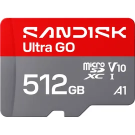 SanDisk Ultra GO microSDXC UHS-I U1 A1 V10 190 MB/s 512 GB