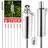 Gardebruk Gartenfackel Edelstahl 115 cm 6er Set silber