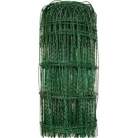 Floordirekt Gartenzaun Ziergeflecht 2500 x 40 cm Grün