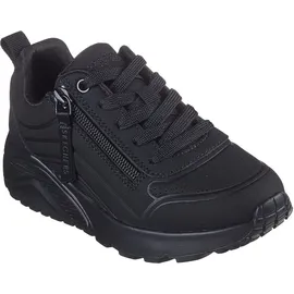 SKECHERS Uno Lite Easy Zip Kinder Schwarz 28