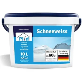 Plid Schneeweiß Innenfarbe Weiß matt 10 l