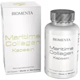 Biomenta Maritime Collagen – 120 hochdosierte Caviar Kollagen Kapseln mit Kollagenpeptiden, Auster Extrakt und Hyaluronsäure - Premiumqualität