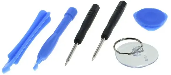 Werkzeugset für Apple iPhones, Smartphones, Tablets, inkl. Schraubendreher Pentalobe, Saugknapf, etc
