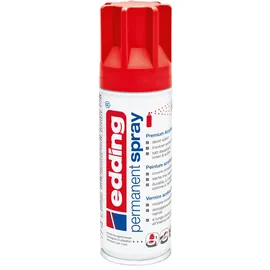 edding 5200 Permanentspray Premium Acryllack 200 ml verkehrsrot matt