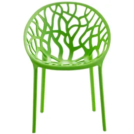 CLP Gartenstuhl Hope Sessel 59 x 59 x 80 cm grün 2 St.