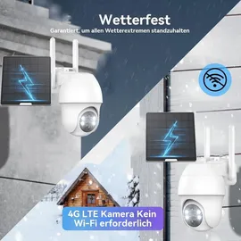 Avylet GALAYOU 4G LTE Überwachungskamera Aussen Weiß